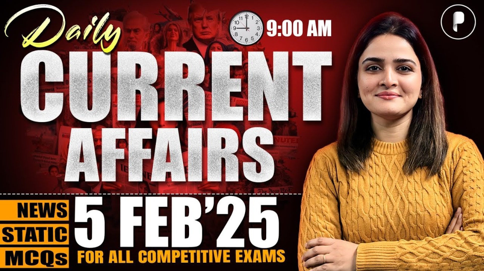 5 February Current Affairs 2025 | Daily Current Affairs | Current Affairs Today 5 February Current Affairs 2025 | Daily Current Affairs | Current Affairs Today