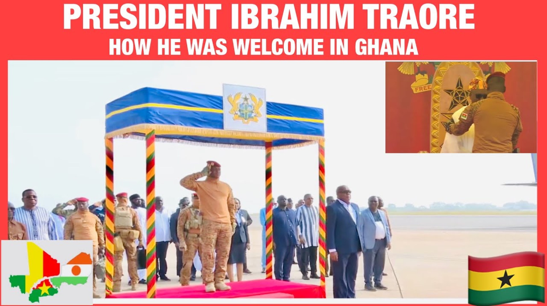 Ghana- Burkina Faso-AES: Capt Ibrahim TRAORE At President John MAHAMA Inauguration #africa Ghana- Burkina Faso-AES: Capt Ibrahim TRAORE At President John MAHAMA Inauguration #africa