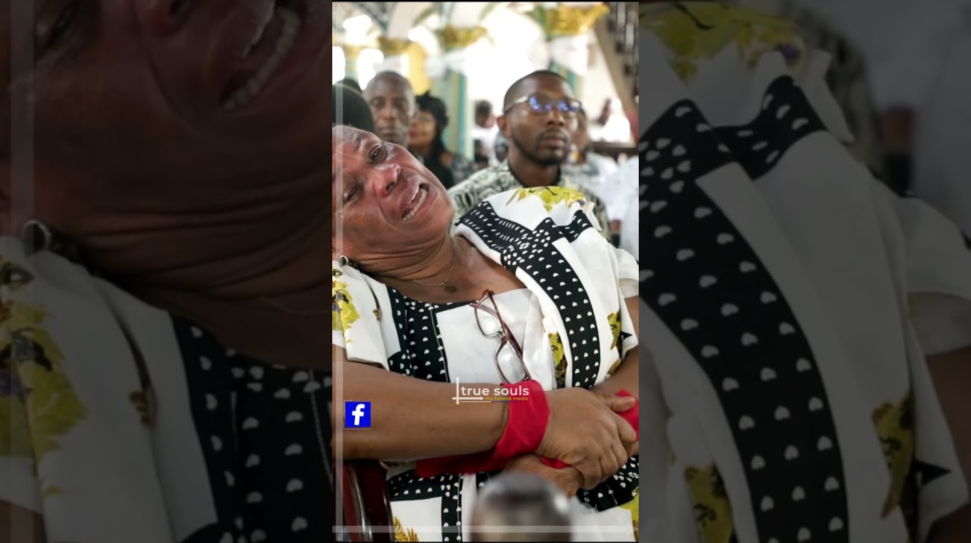 A woman sings at a Ghanaian funeral A woman sings at a Ghanaian funeral
