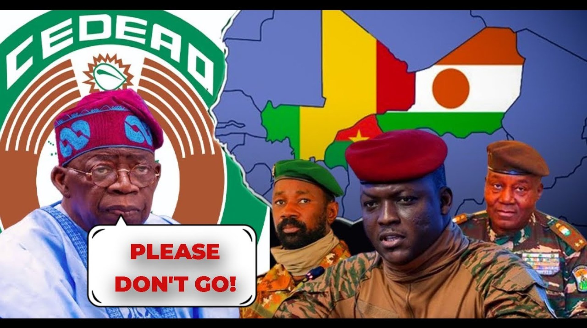 ECOWAS Begs AES States Niger, Mali & Burkina Faso to Stay for 6 More Months ECOWAS Begs AES States Niger, Mali & Burkina Faso to Stay for 6 More Months
