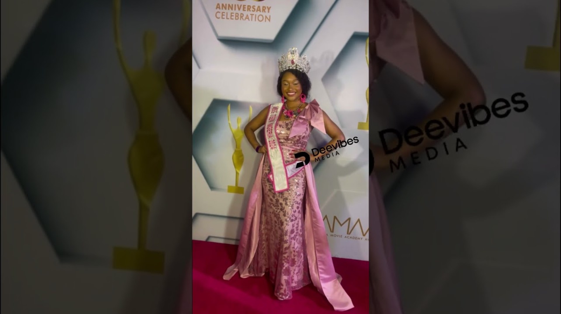 MISS TEEN 2024 At At Africa Movie Academy Awards Red Carpet MISS TEEN 2024 At At Africa Movie Academy Awards Red Carpet