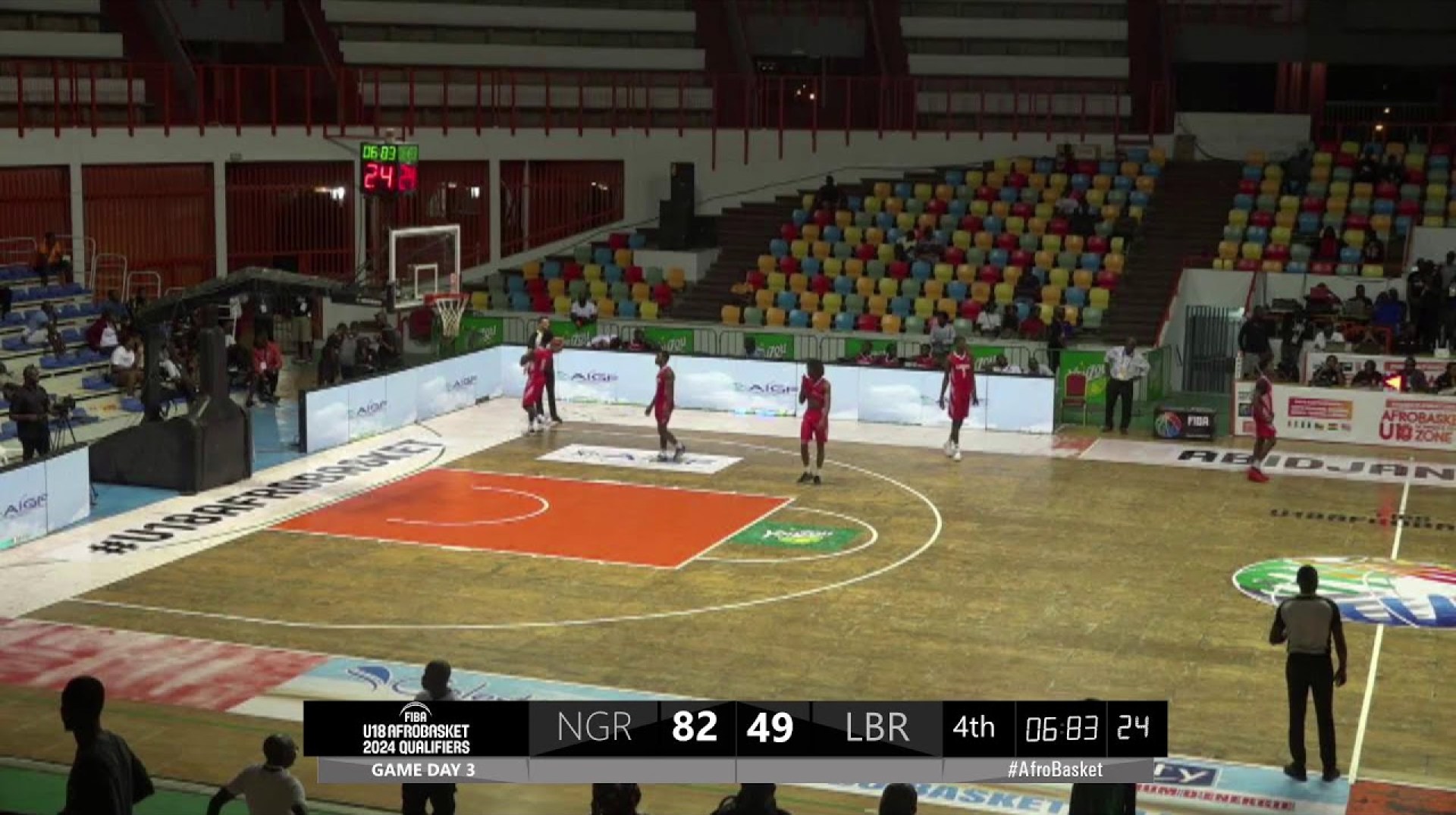 FIBA U18 AfroBasket 2024 Qualifiers – Zone 3: Nigeria v Liberia FIBA U18 AfroBasket 2024 Qualifiers – Zone 3: Nigeria v Liberia