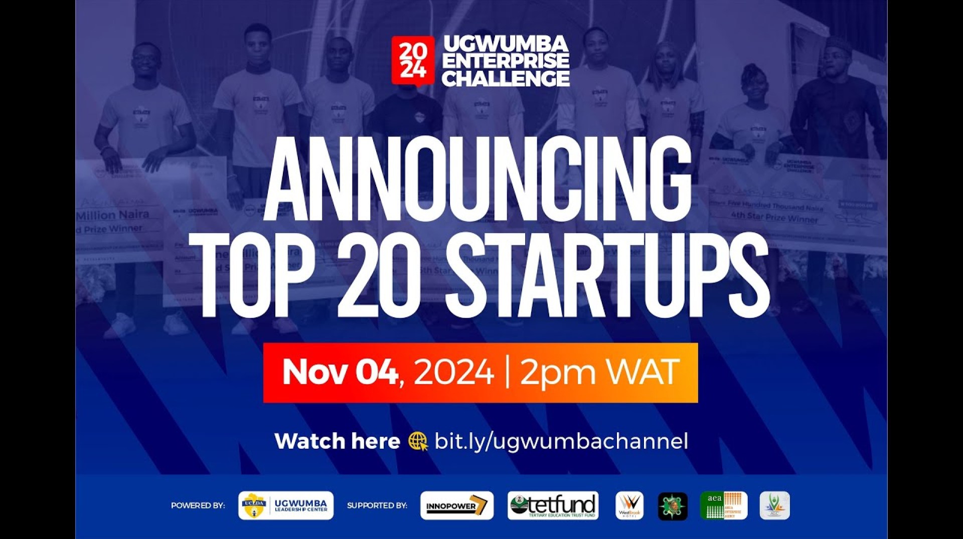 #UEC2024: ANNOUNCEMENT OF THE TOP 20 STARTUPS #UEC2024: ANNOUNCEMENT OF THE TOP 20 STARTUPS