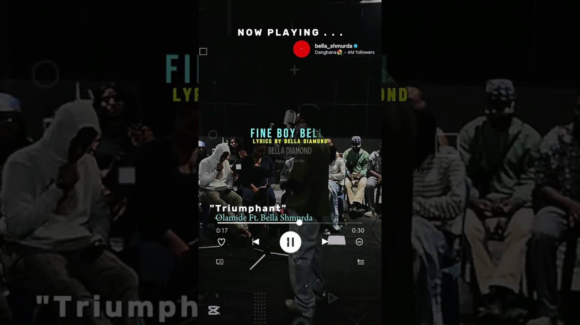 Olamide Ft. Bella Shmurda – Triumphant Lyrics Video #music #bellashmurda #shorts Olamide Ft. Bella Shmurda – Triumphant Lyrics Video #music #bellashmurda #shorts