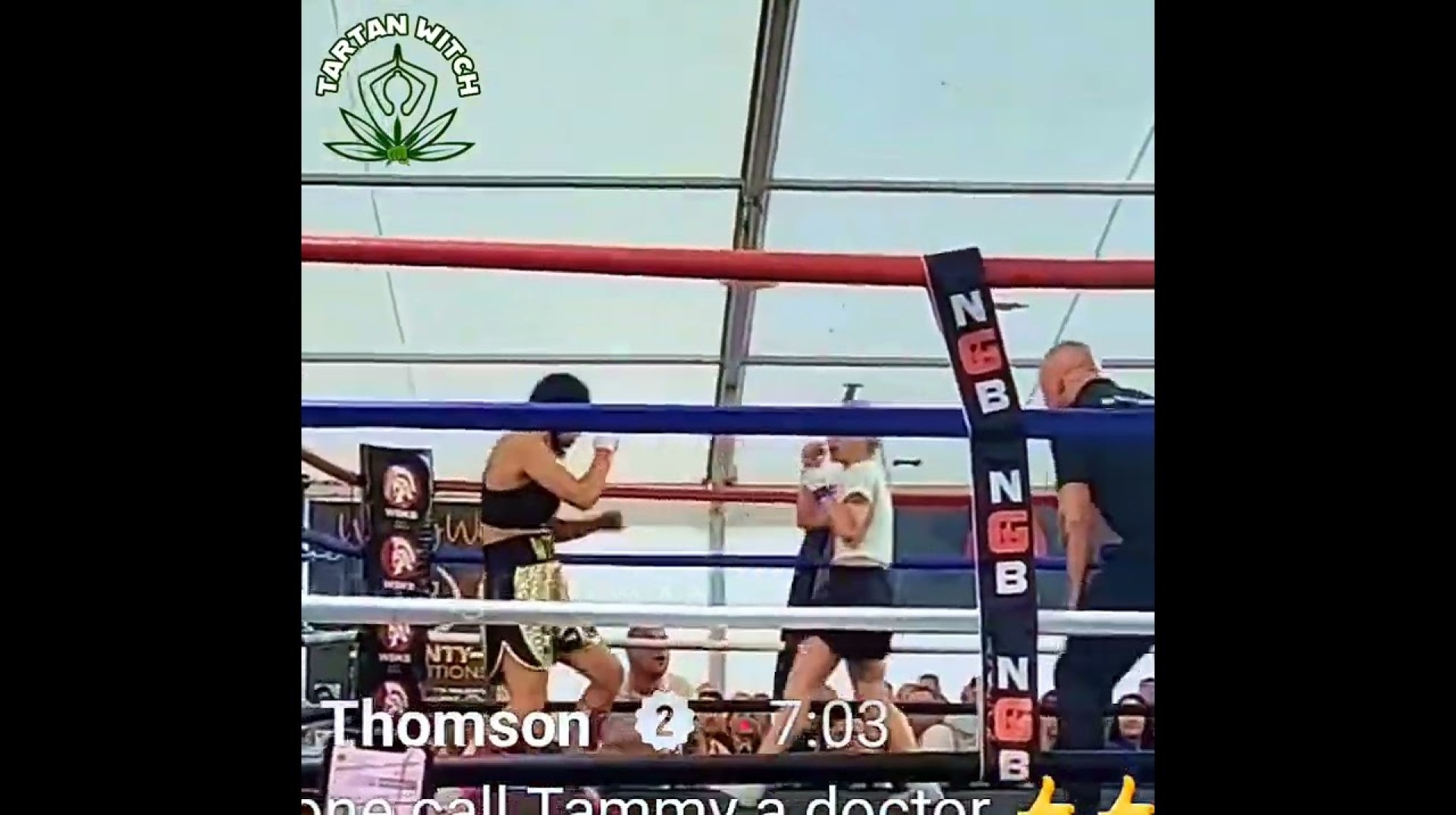 Scottish Female Bare Knuckle fighter debut victory Scottish Female Bare Knuckle fighter debut victory