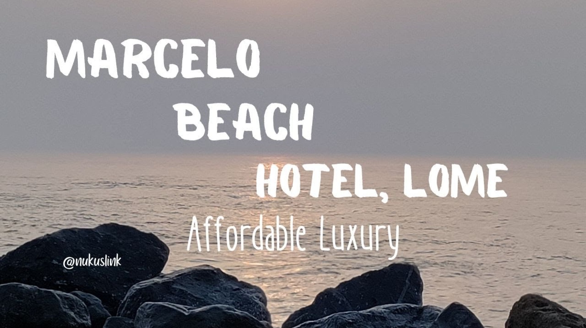 Awesome Stay & Review. Marcelo Beach Hotel. Lome, Togo Awesome Stay & Review. Marcelo Beach Hotel. Lome, Togo