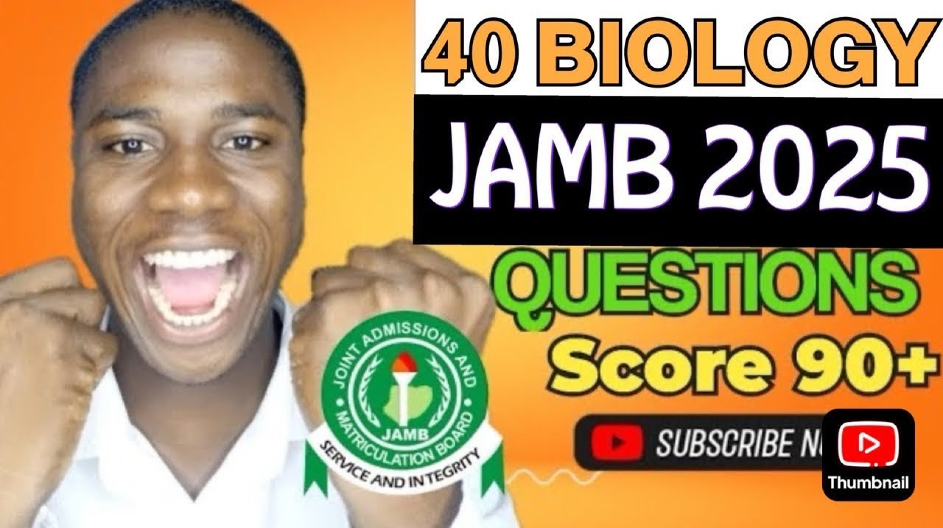 40 JAMB 2025 Biology Likely Questions Revealed(Score 90+ in Your JAMB Biology) 40 JAMB 2025 Biology Likely Questions Revealed(Score 90+ in Your JAMB Biology)