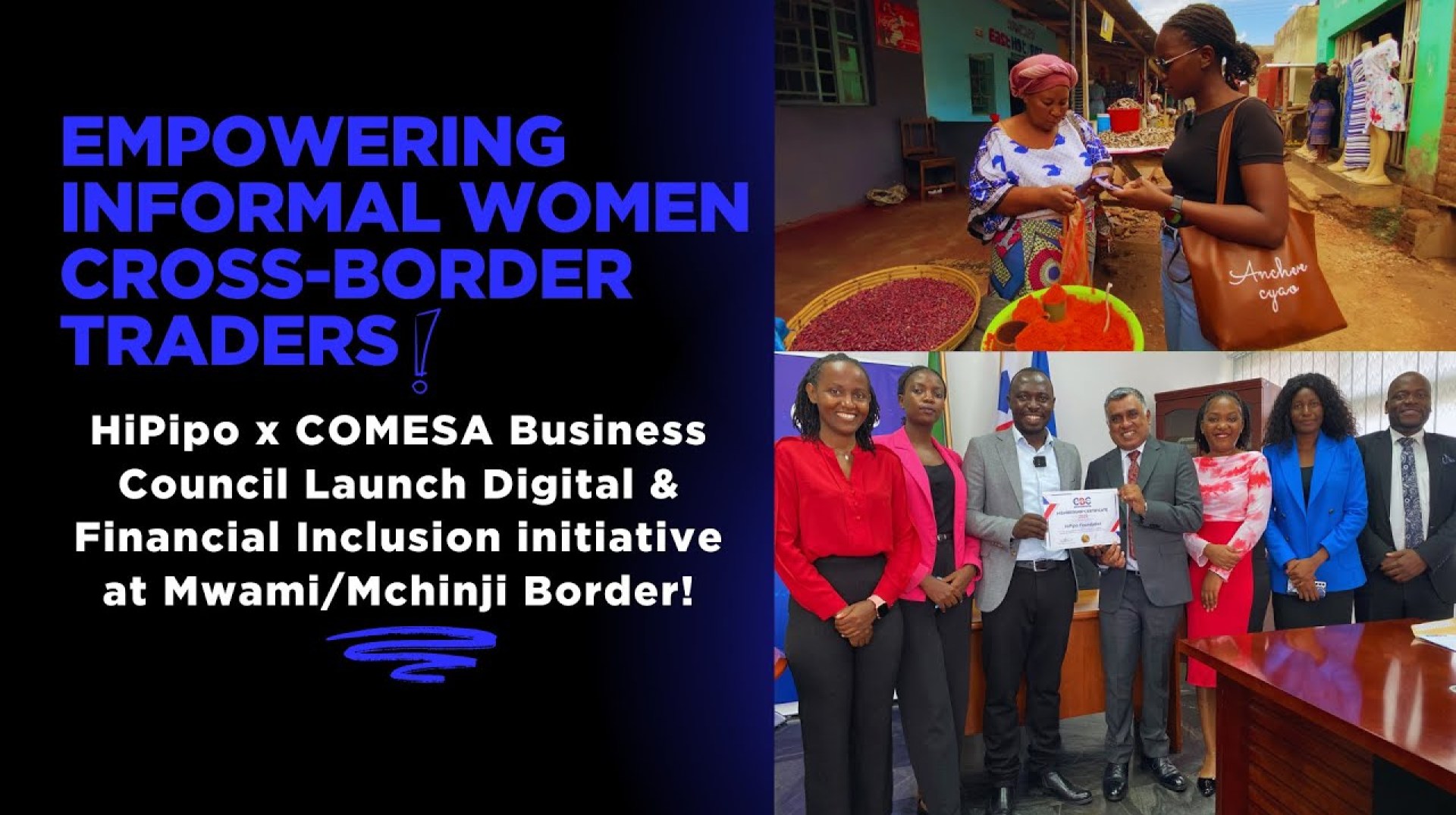 Expanding Financial Inclusion: HiPipo & CBC Empower Informal Women Cross-Border Traders Expanding Financial Inclusion: HiPipo & CBC Empower Informal Women Cross-Border Traders