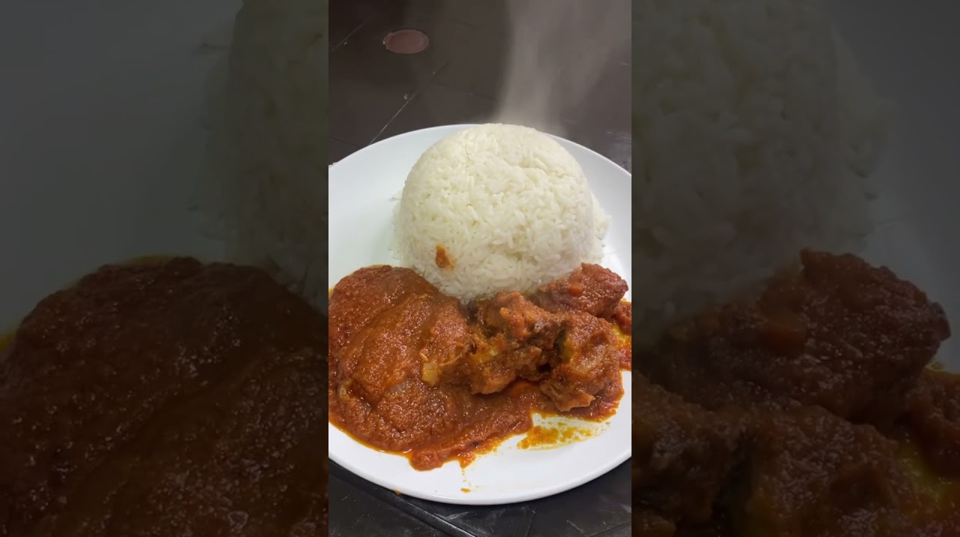 Ghanaian rice and stew #joypraiseefyapokuah #food #foodie Ghanaian rice and stew #joypraiseefyapokuah #food #foodie