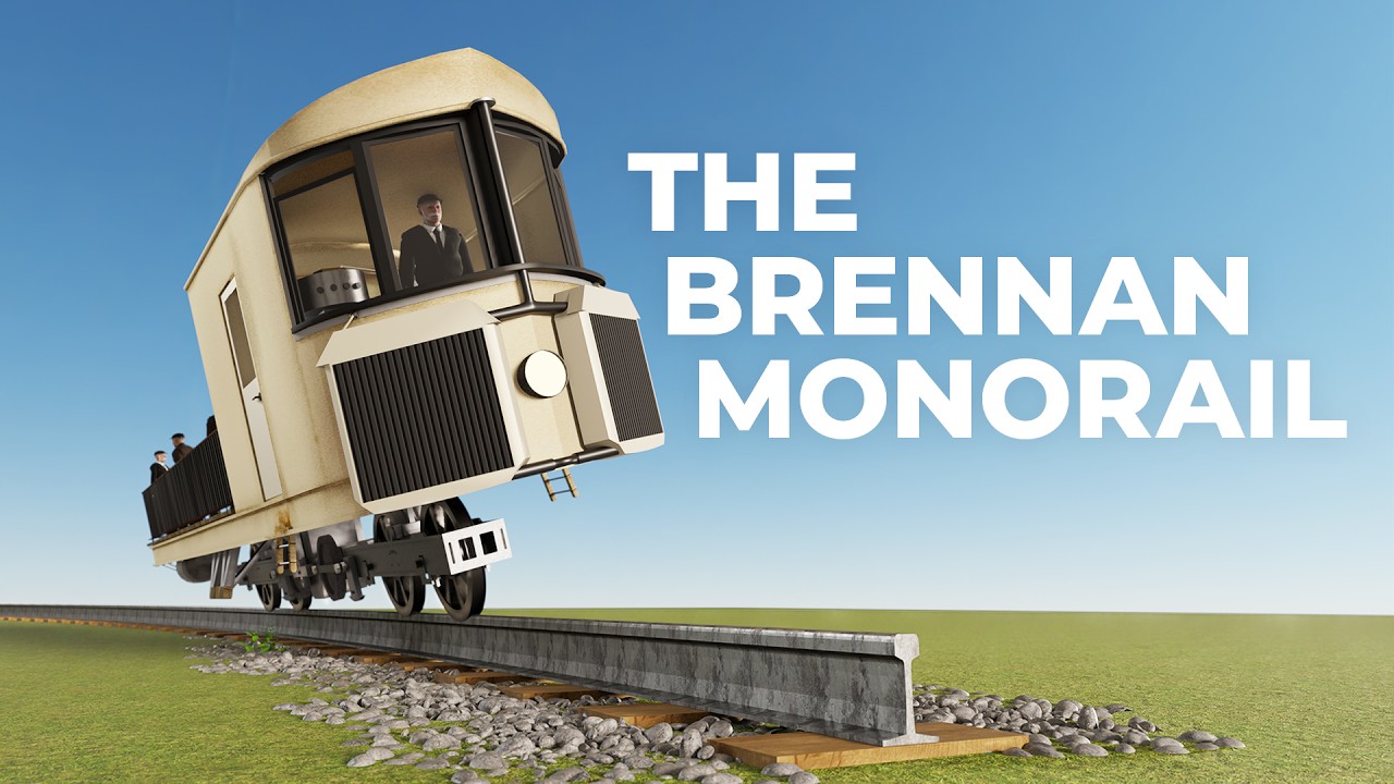 The Self-Balancing Monorail: A 1910 Train That Could Balance Without Falling The Self-Balancing Monorail: A 1910 Train That Could Balance Without Falling
