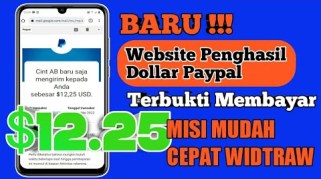 Penghasil PayPal Langsung WD: Buktikan Sendiri Keuntungannya! Penghasil PayPal Langsung WD: Buktikan Sendiri Keuntungannya!