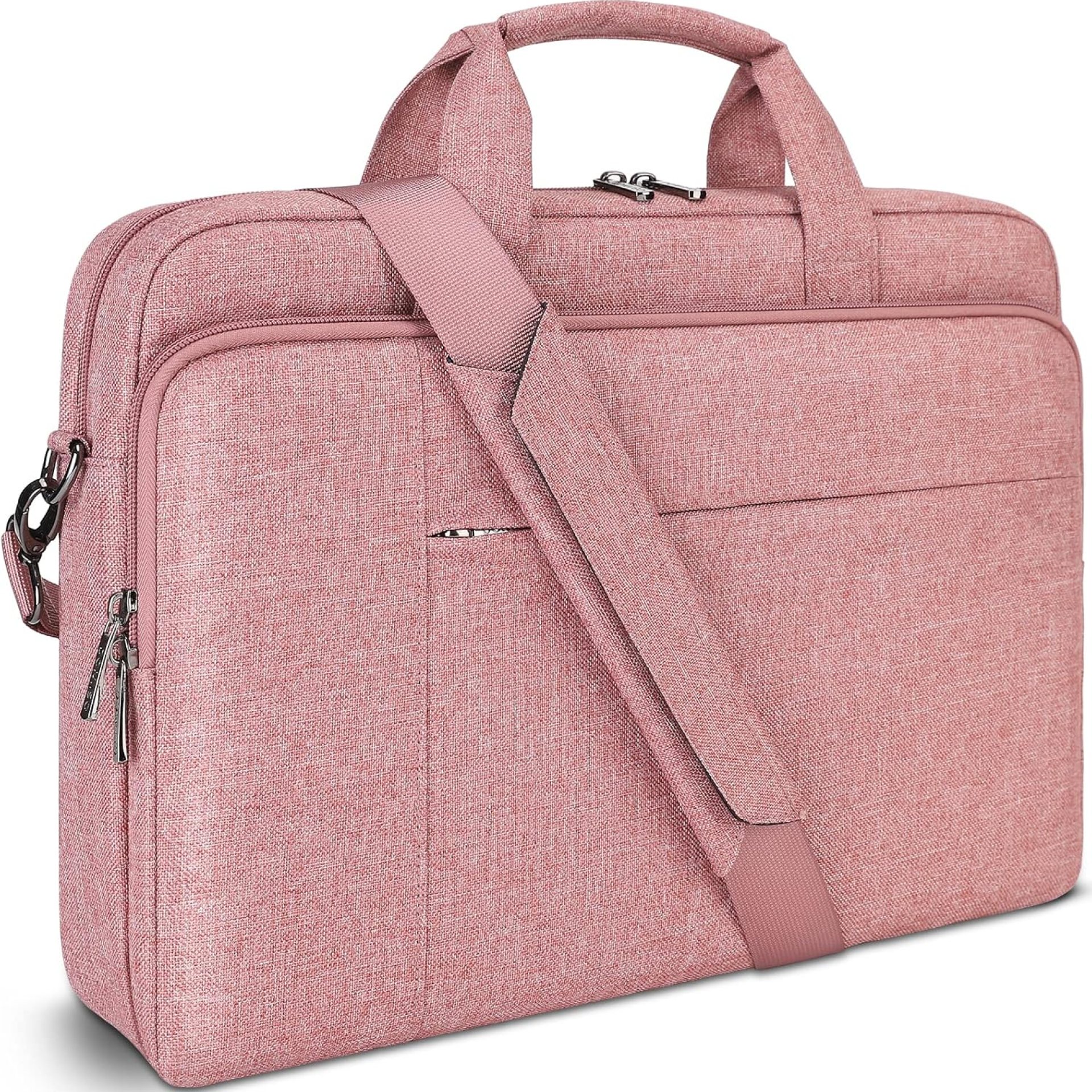 DOMISO 15.6 inch Laptop Bag Business Briefcase Water-resistant Notebook Messenger Shoulder Bag for 15.6″ ASUS ZenBook Chromebook 15/HP Pavilion 15 Envy 15/Lenovo Ideapad ThinkPad/Dell Inspiron,Pink DOMISO 15.6 inch Laptop Bag Business Briefcase Water-resistant Notebook Messenger Shoulder Bag for 15.6″ ASUS ZenBook Chromebook 15/HP Pavilion 15 Envy 15/Lenovo Ideapad ThinkPad/Dell Inspiron,Pink