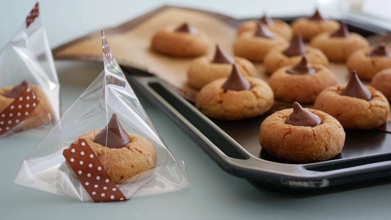 ピーナッツバターブロッサムクッキーのレシピ ピーナッツバターブロッサムクッキーのレシピ