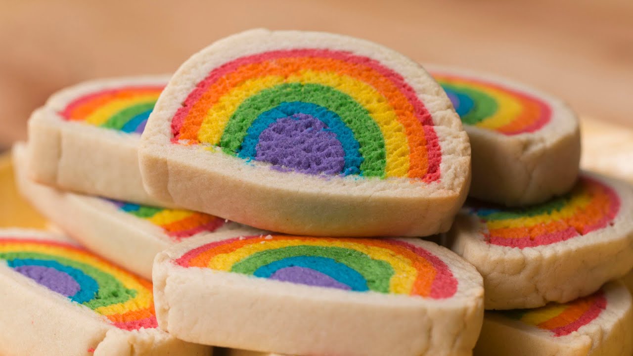 レインボークッキーのレシピ レインボークッキーのレシピ