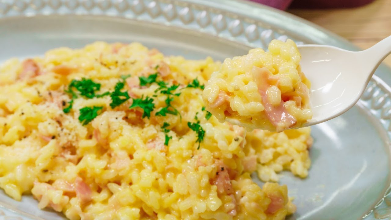 インスタントポットリゾットカルボナーラのレシピ インスタントポットリゾットカルボナーラのレシピ