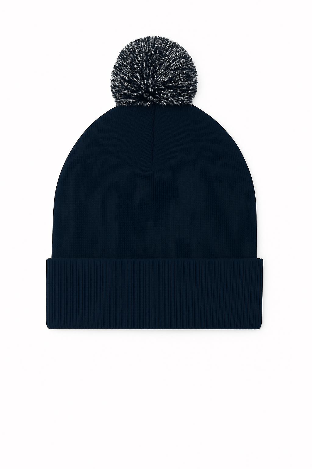 UC413 Navy/Light Grey Pom Pom Beanie UC413 Navy/Light Grey Pom Pom Beanie