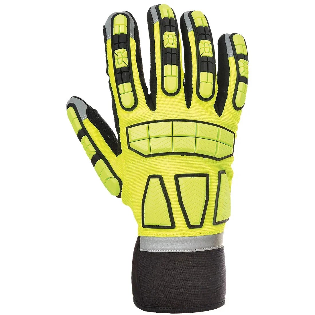 A724 Safety Impact Glove Unlined – Yellow