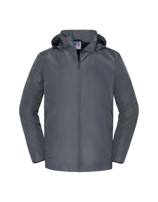 416M Russell Essential Weather Shell Jacket Iron Grey