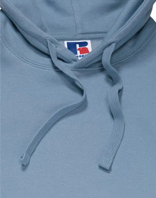 265M Russell Men’s Authentic Hooded Sweat Mineral Blue
