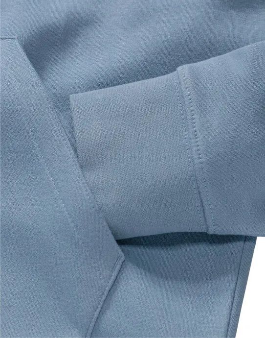 265M Russell Men’s Authentic Hooded Sweat Mineral Blue