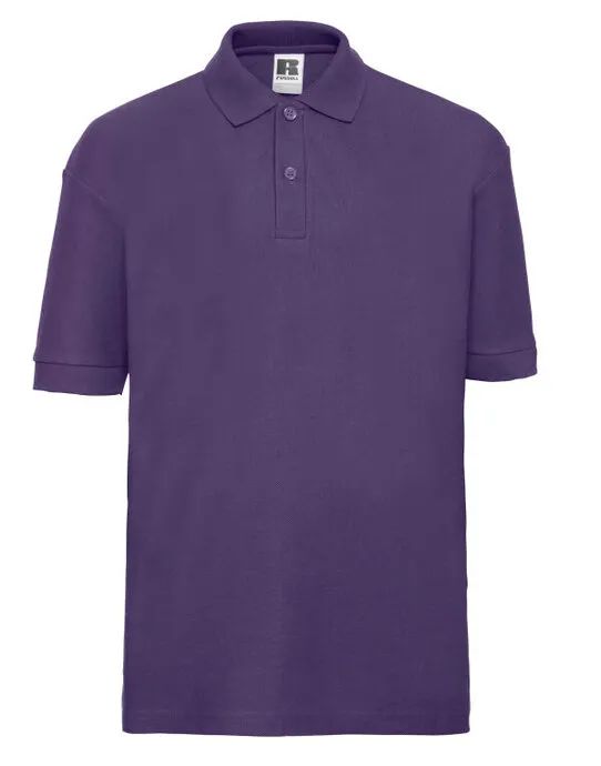 539B Kids Classic Polo Purple
