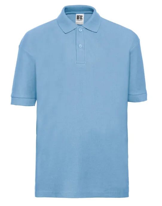 539B Kids Classic Polo Sky Blue