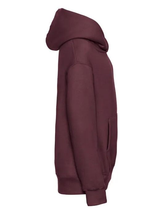 575B Kids Hooded Sweatshirt Burgundy