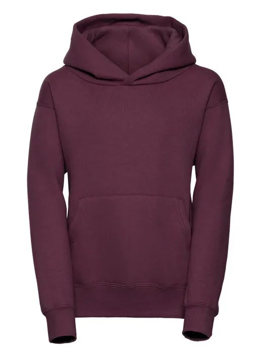 575B Kids Hooded Sweatshirt Burgundy
