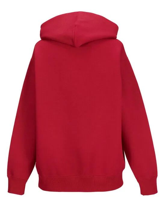 575B Kids Hooded Sweatshirt Classic Red