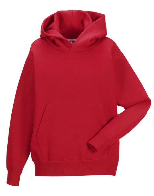575B Kids Hooded Sweatshirt Classic Red