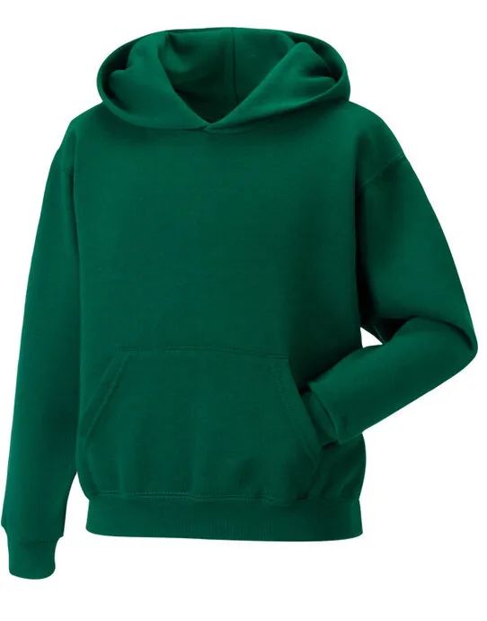 575B Kids Hooded Sweatshirt Bottle Green