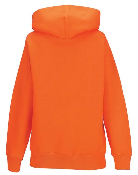 575B Kids Hooded Sweatshirt Orange