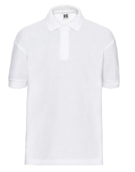 539B Kids Classic Polo White