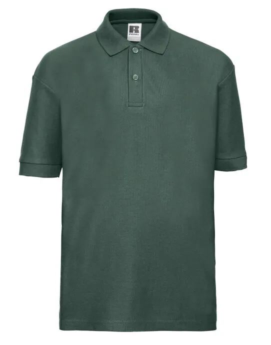 539B Kids Classic Polo Bottle Green