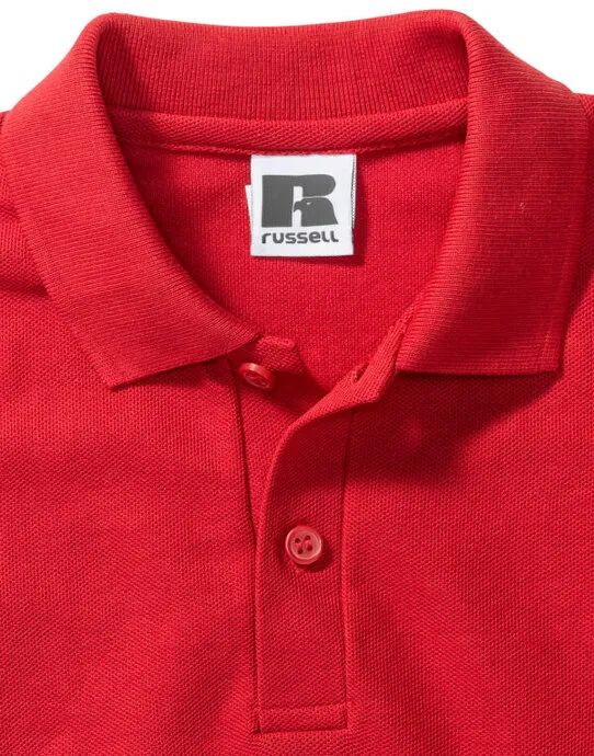 539B Kids Classic Polo Bright Red