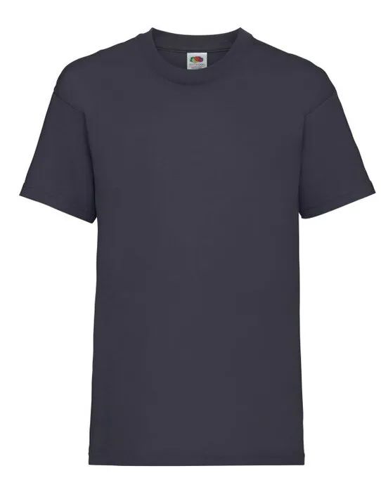 61033 Kid’s Valueweight T Navy Blue