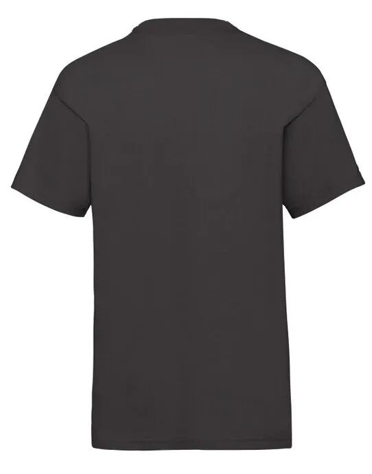 61033 Kid’s Valueweight T Black