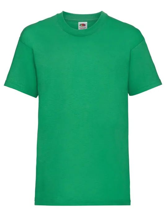 61033 Kid’s Valueweight T Kelly Green