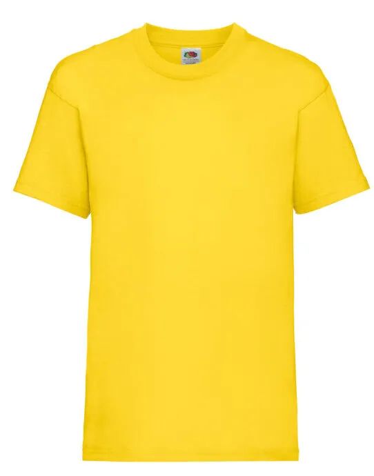 61033 Kid’s Valueweight T Sunflower