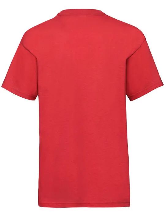 61033 Kid’s Valueweight T Red