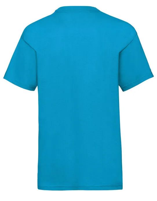 61033 Kid’s Valueweight T Azure Blue