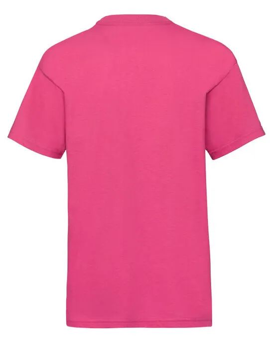 61033 Kid’s Valueweight T Fuchsia