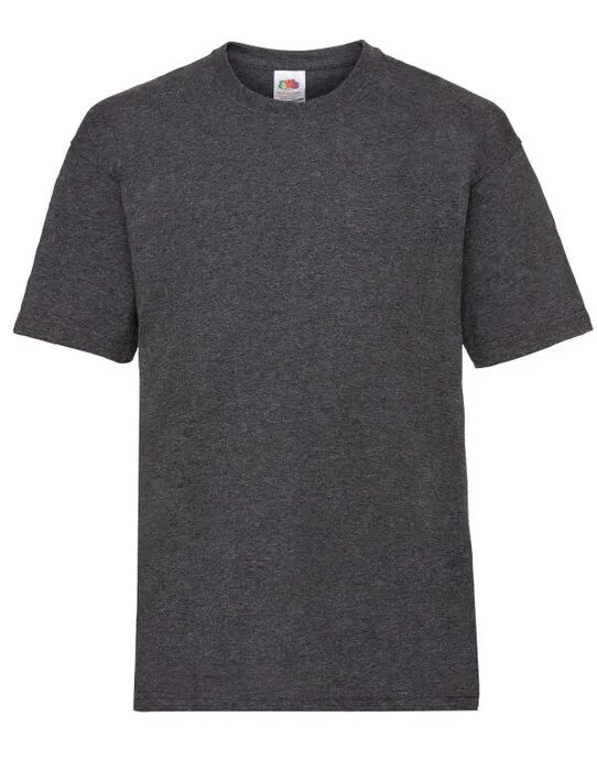 61033 Kid’s Valueweight T Dark Heather