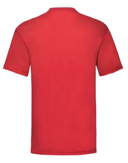 61036 Red Men’s Valueweight T