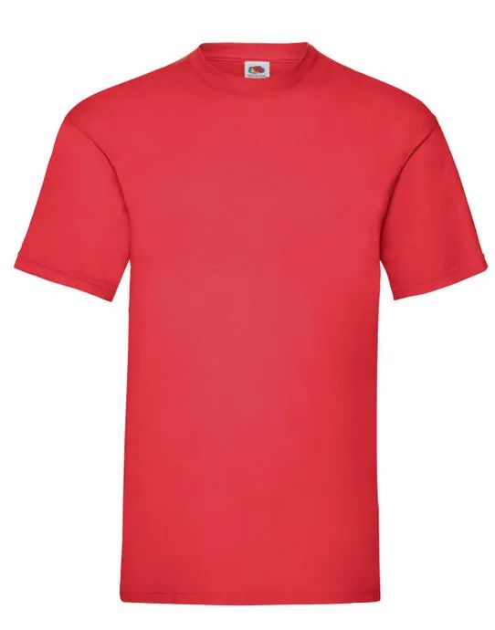 61036 Red Men’s Valueweight T