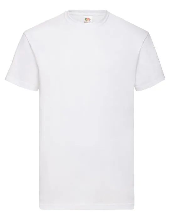 61036 Men’s Valueweight T White