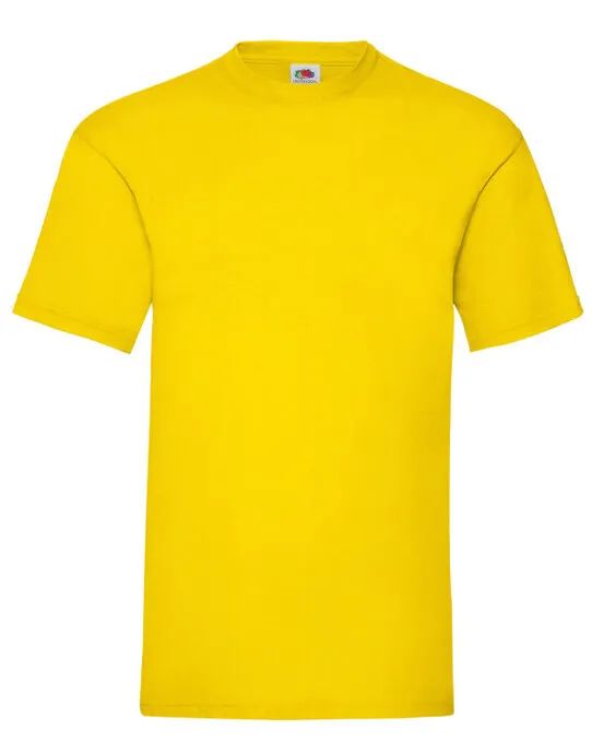 61036 Men’s Valueweight T Yellow