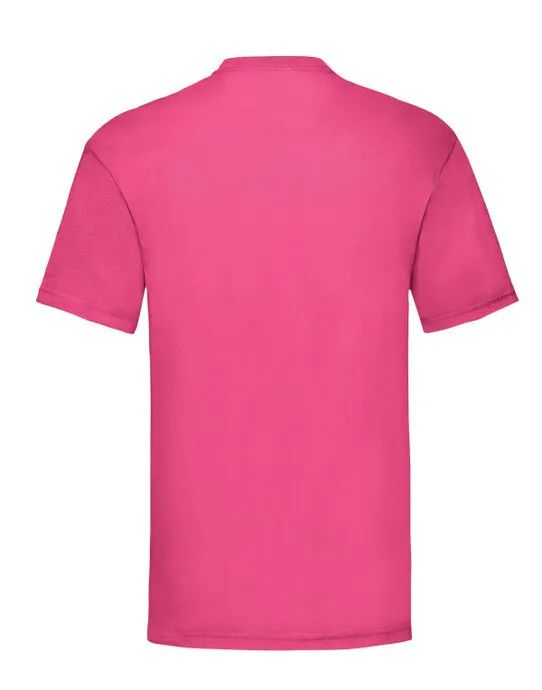 61036 Fuchsia Men’s Valueweight T