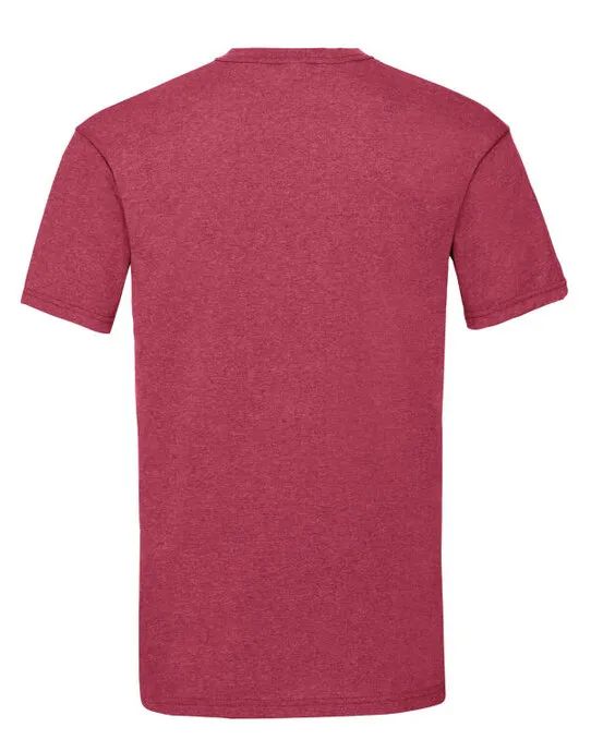 61036 Men’s Valueweight T Vintage Heather Red