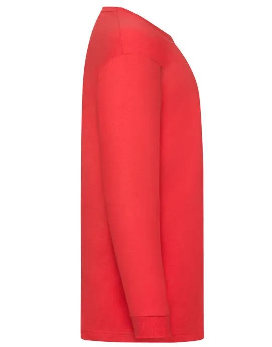 61007 Kid’s Valueweight Long Sleeve T Red